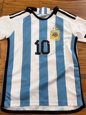 Messi World Cup Argentina jersey